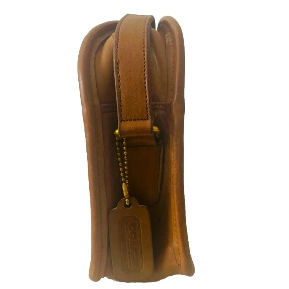 Coach Vintage Leather Brown Shoulder/Crossbody Bag 6726 Purse Y2K 90s Rare